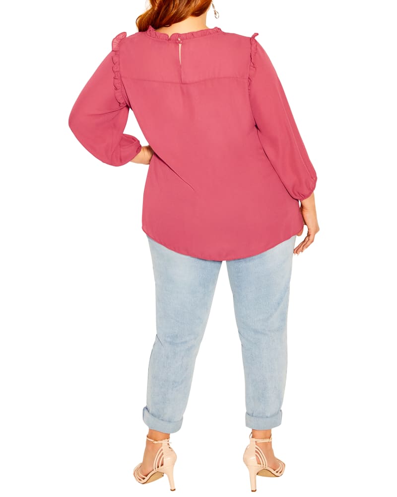 Plus size model wearing  by City Chic | Dia&Co | dia_product_style_image_id:185064